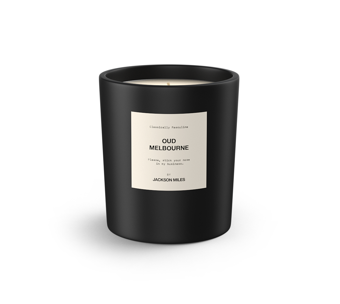 Jackson Miles Oud Melbourne 300ml Soy Wax Candle