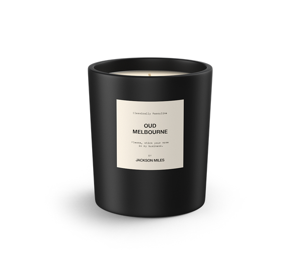 Jackson Miles Oud Melbourne 300ml Soy Wax Candle
